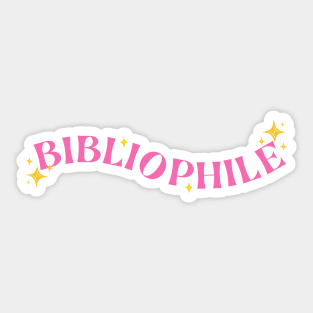 Bibliophile Sticker